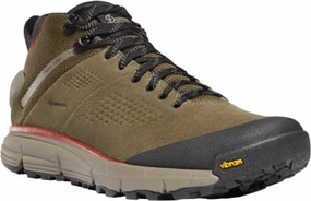 Durable Hiking Shoes Danner Trail 2650 Mid Mens Dusty Olive Suede 4in GTX Hiking Boots