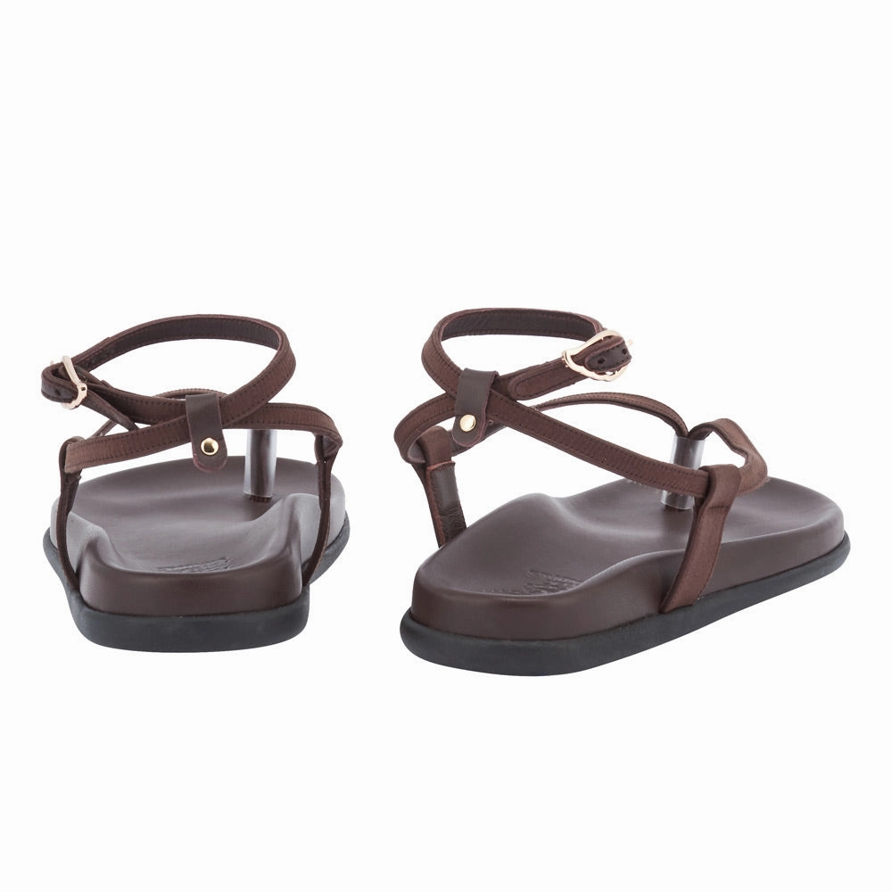 Kinds Of Sandals Saloni Footbed Brown