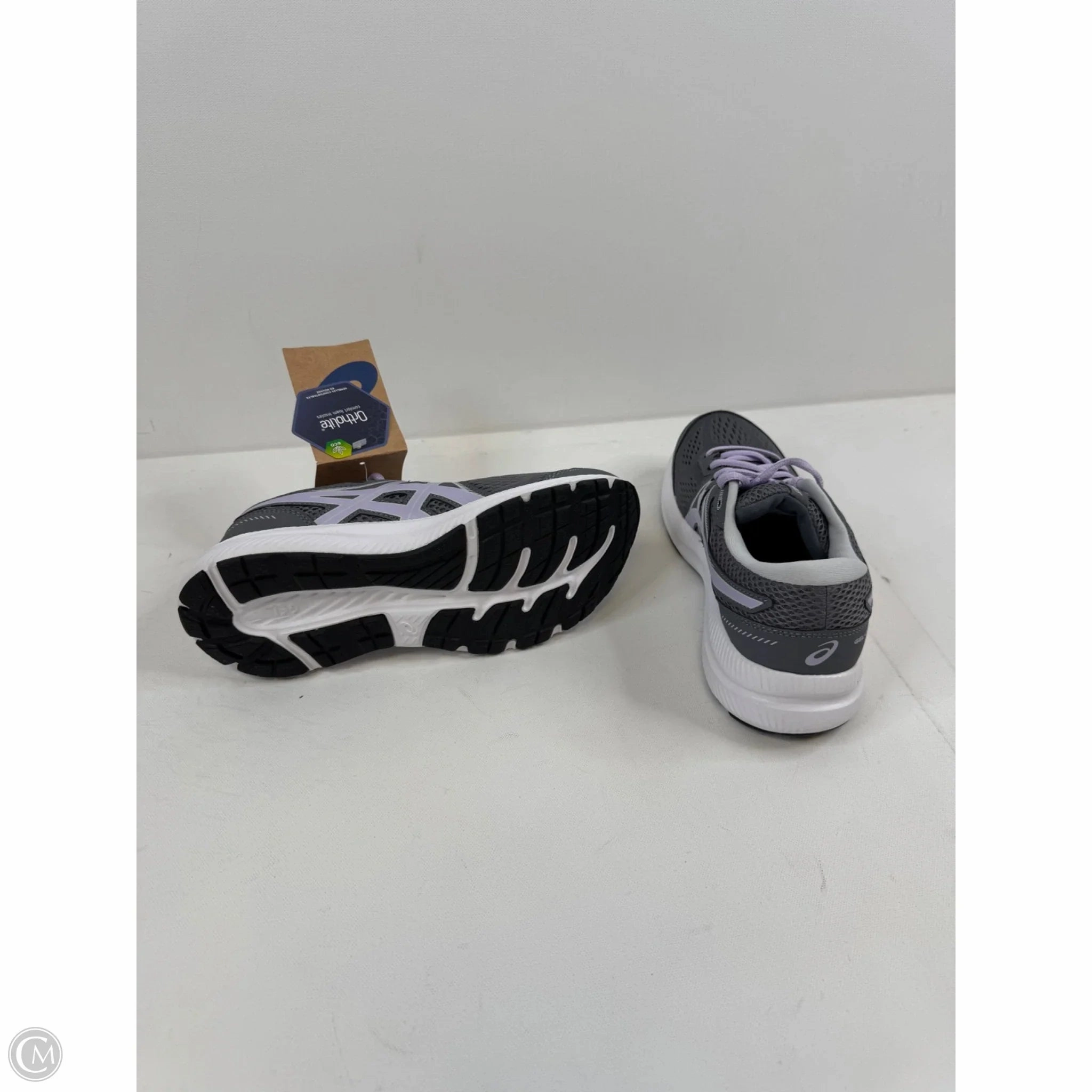 Asics Cheap Running Shoes Shoes Sneakers By Asics In Grey & Purple, Size: 7