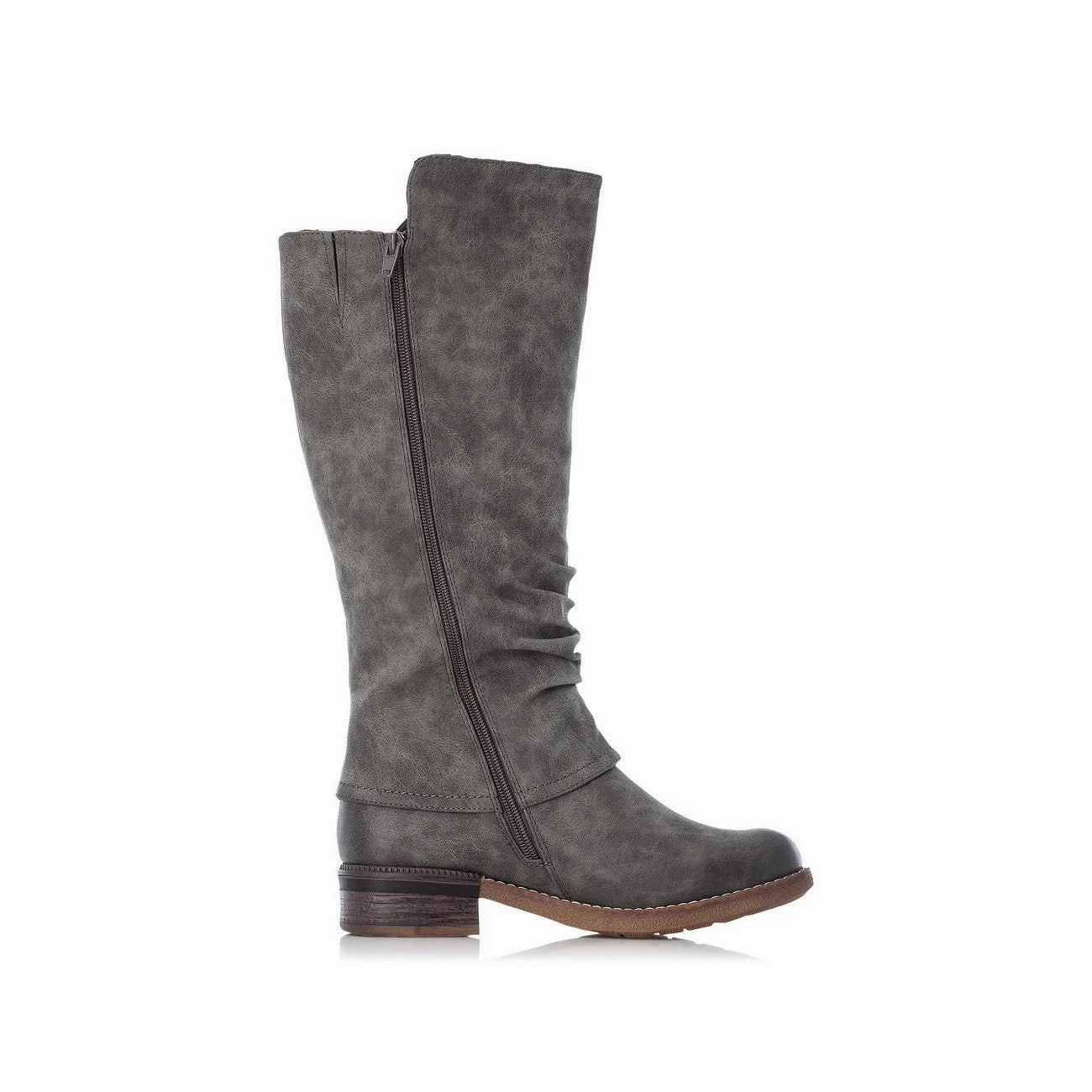 Rieker Women's 94652 Fabrizia Water Resistant - Grey Low Cut Waterproof Shoes