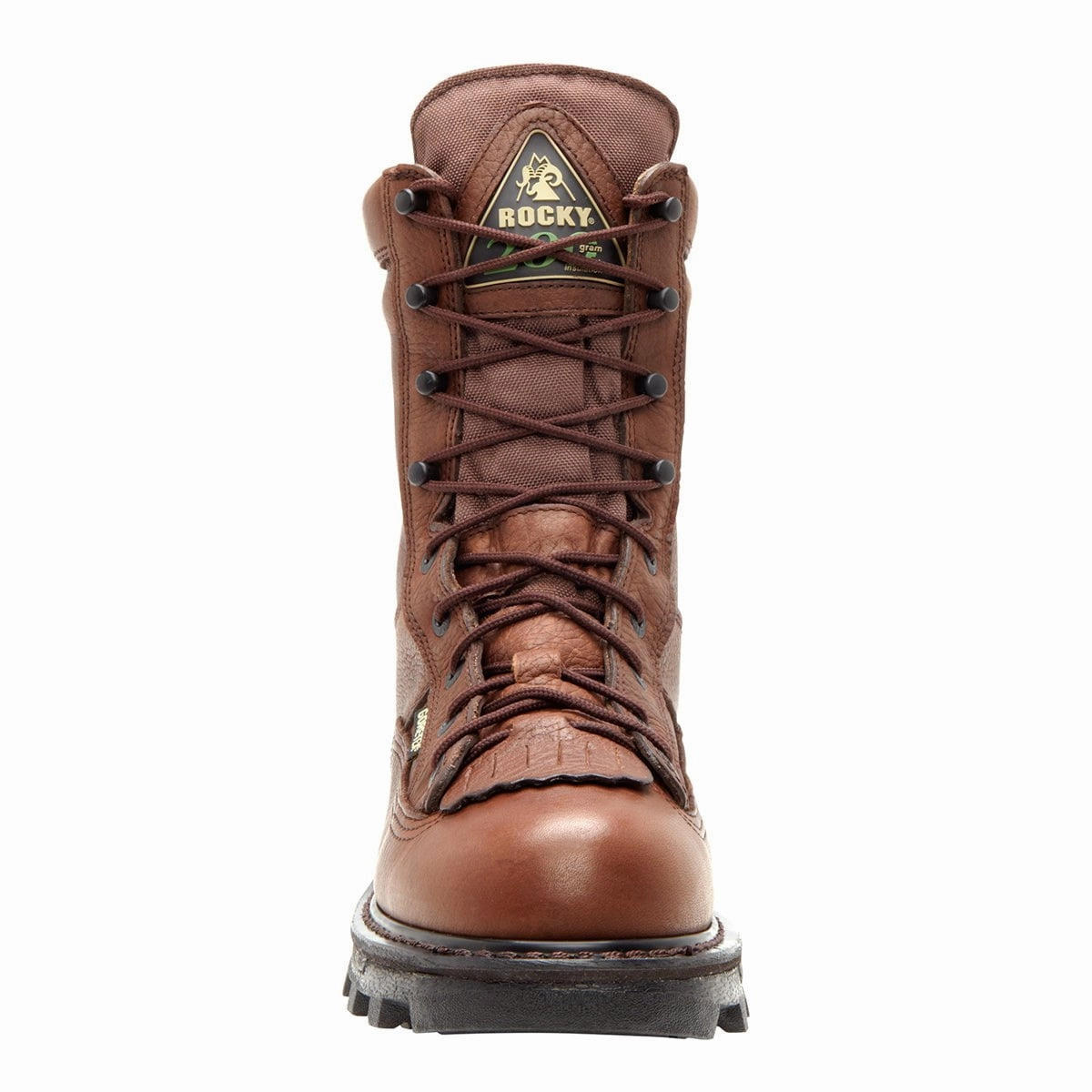 Hiking Shoes Brisbane Rocky Mens Brown Leather Bearclaw 3D Insulated Goretex Hiking Boots