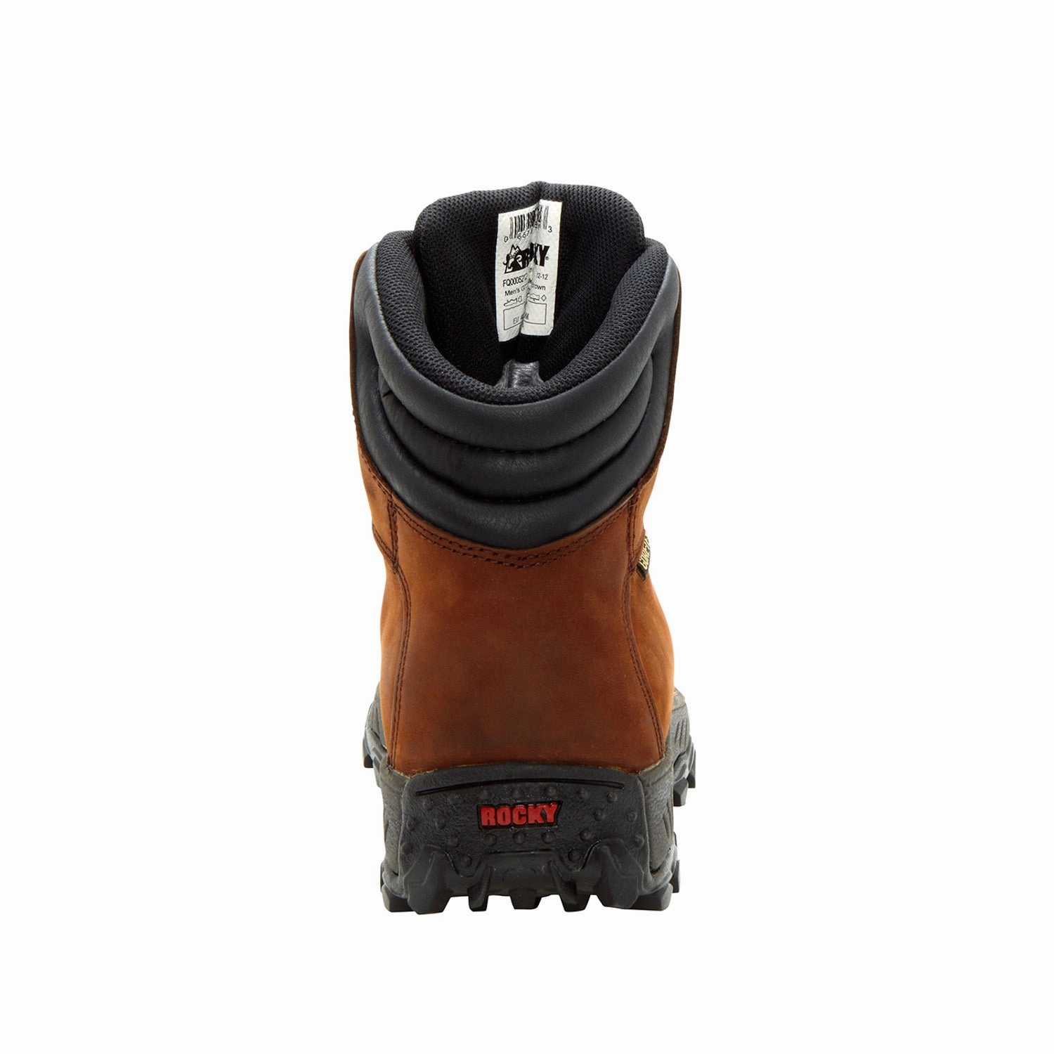 Rocky Mens Brown Leather Ridgetop GTX WP Hiking Boots Gambit Vcs Climbing Shoes