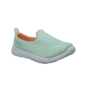 Waterproof Shoes India Rocsoc Womens Green/Orange Comfort Stride Slip On Mesh