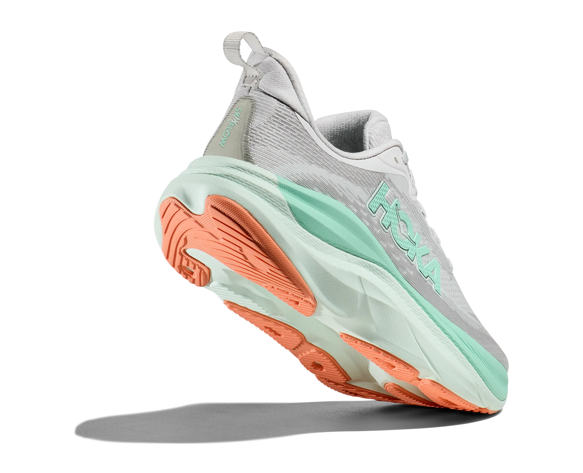 HOKA Women's Skyflow - COSMIC GREY / SEAFOAM Best Lifting Running Shoes