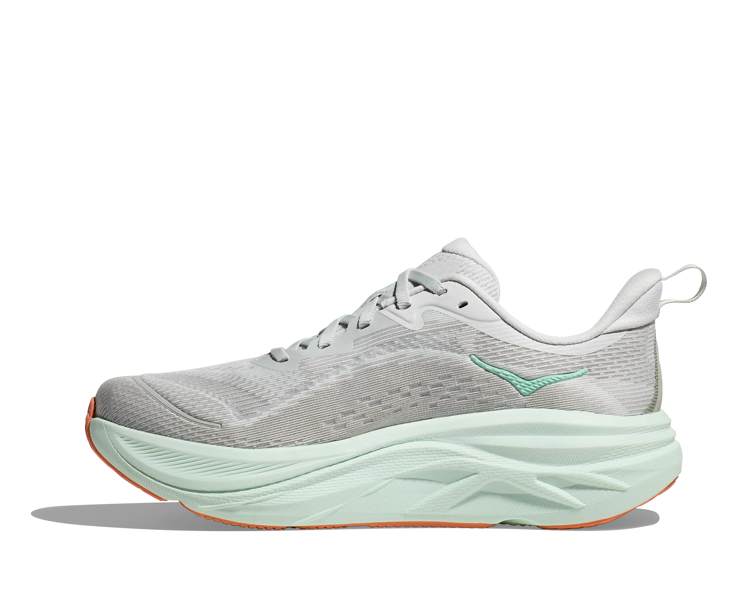 Running Shoes For Neutral Runners HOKA Women's Skyflow - COSMIC GREY / SEAFOAM