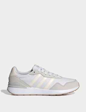 Freddie Mercury Adidas Shoes Run 60S 4.0 Shoes - Cloud White/Chalk White/Grey One