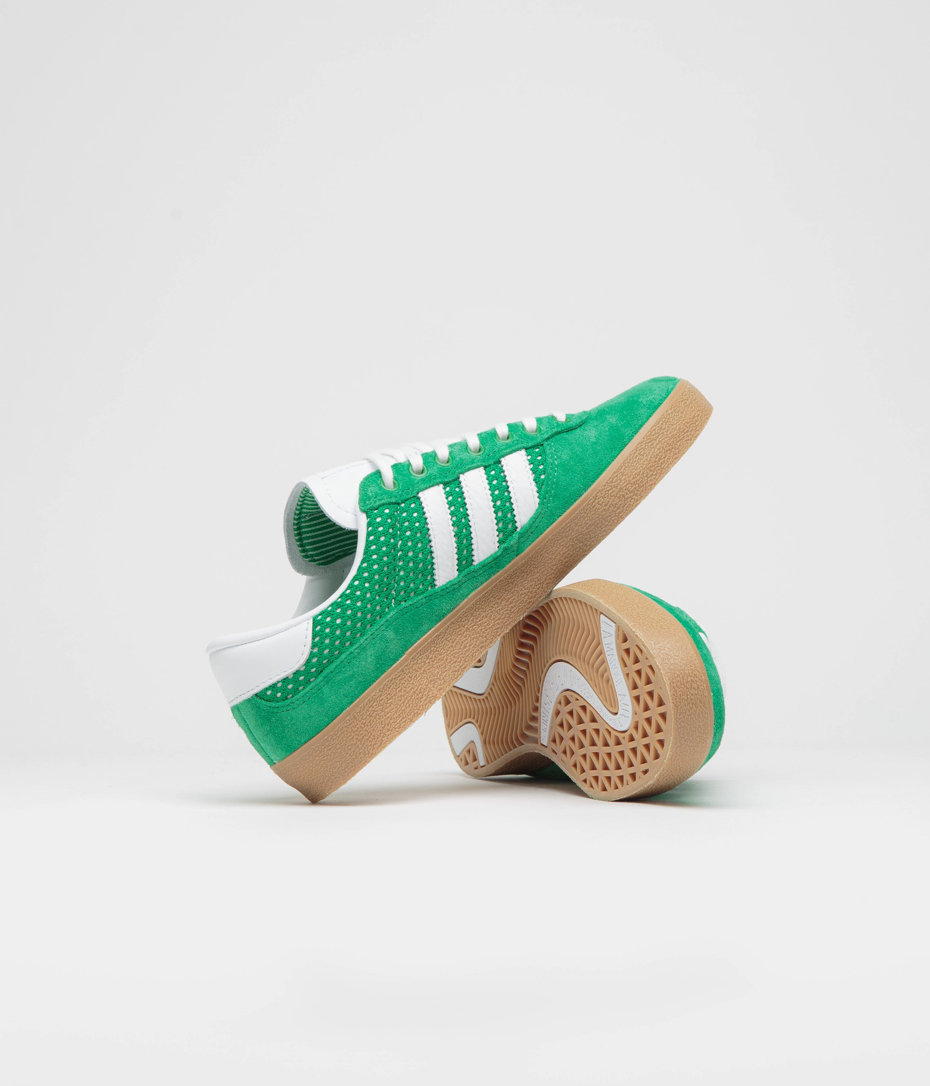 Adidas Puig Indoor Shoes - Green / FTWR White / Gum4 Adidas Shoes Size 4