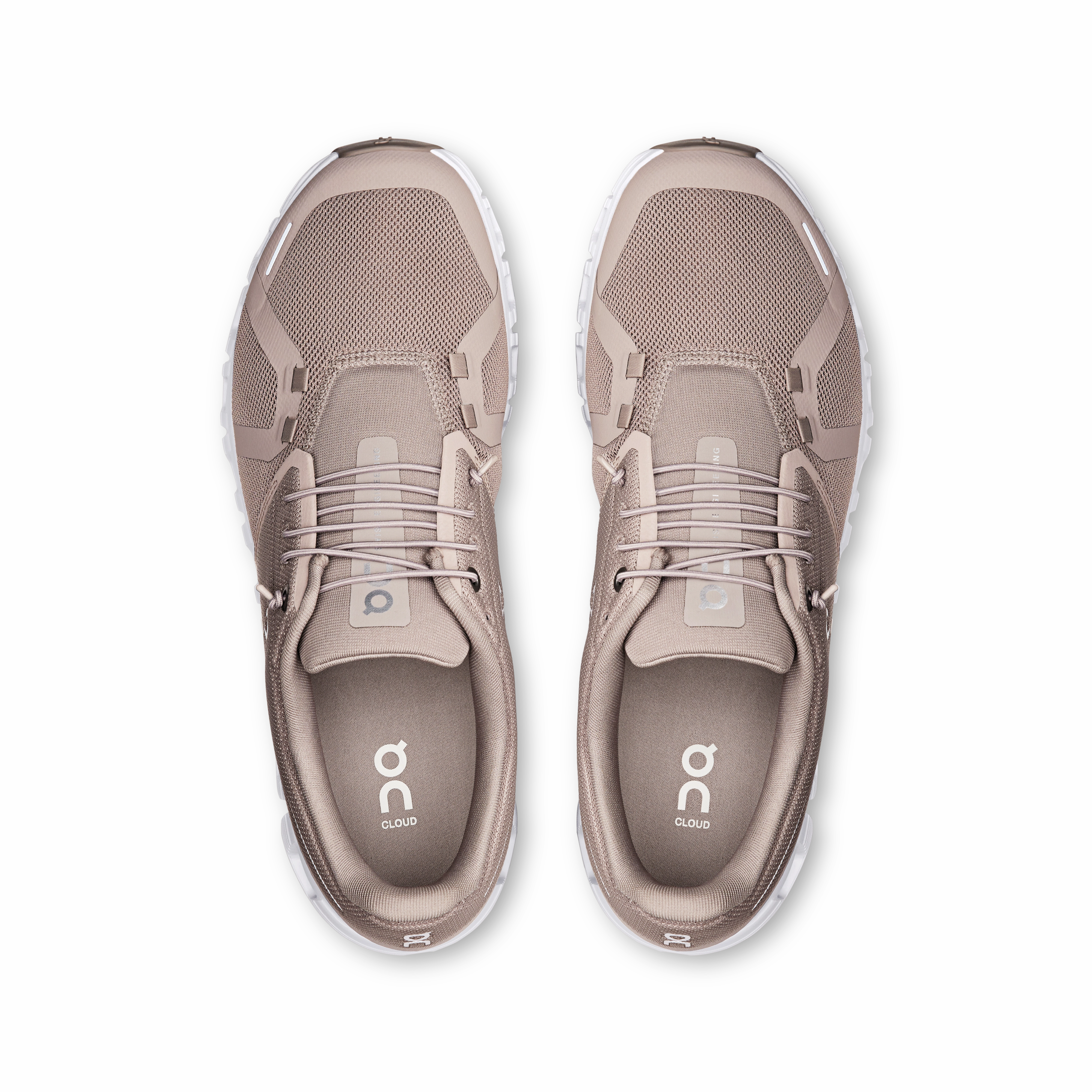 Zoom Run Shoes On Running Men's Cloud 6 Shoes - Fog / White