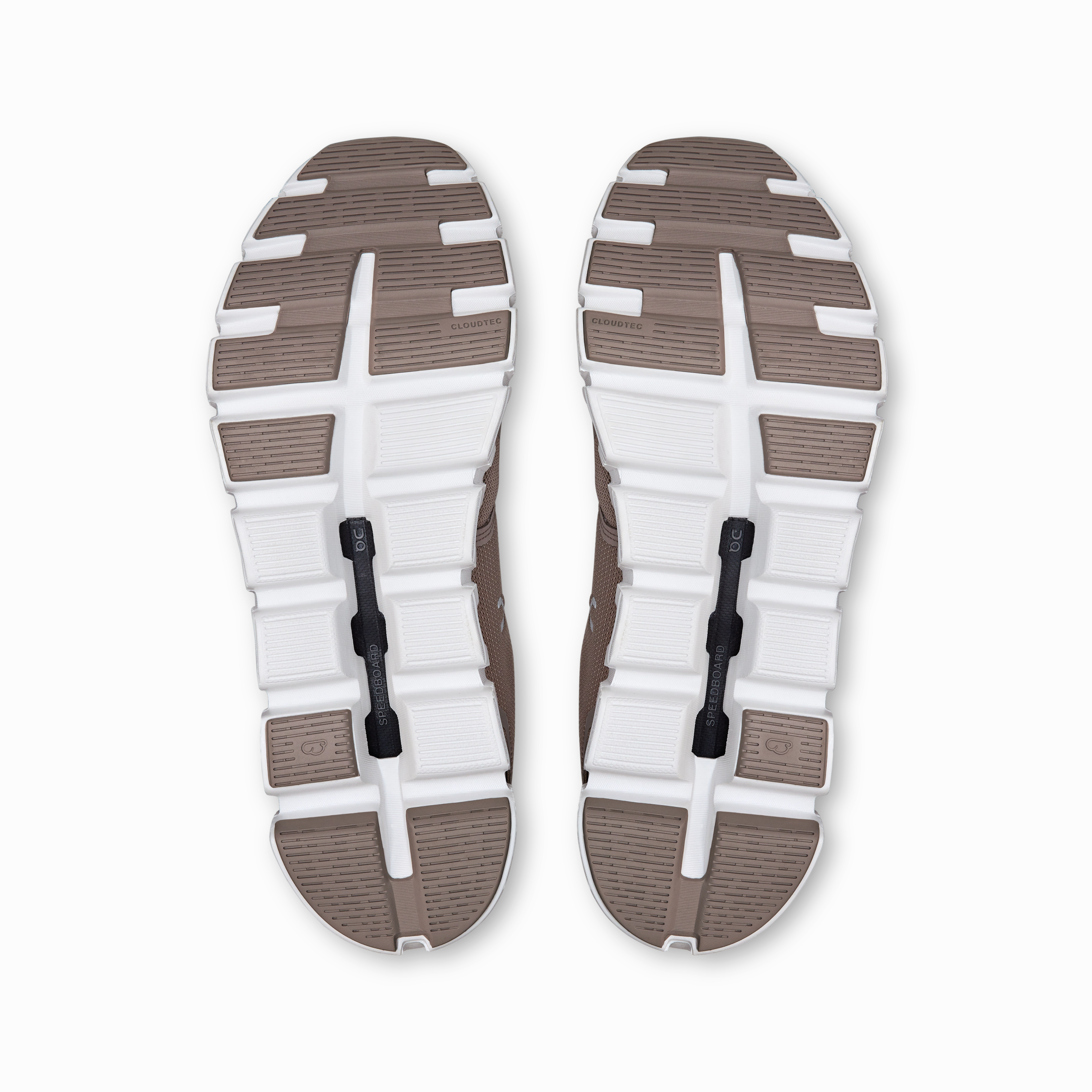 On Running Men's Cloud 6 Shoes - Fog / White Running Shoes Shops Near Me