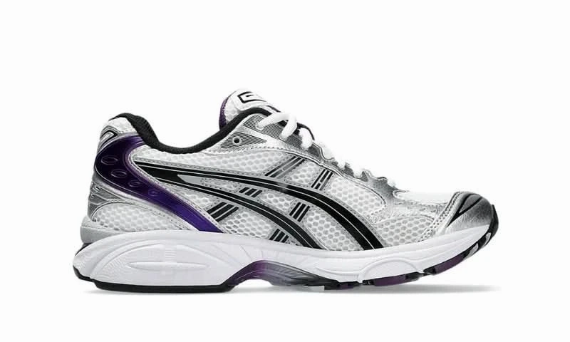 Asics Gel Kayano 14 White/Dark Grape Asics Gel-kayano Lite 3 Running Shoes