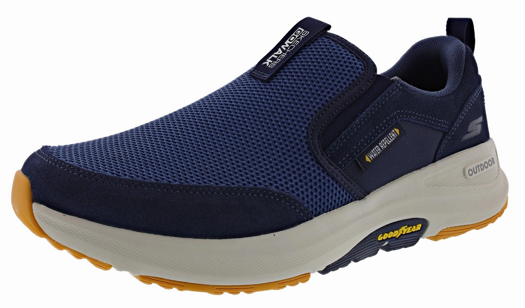 Waterproof Shoes For Boating Skechers Men's Go Walk Outdoor Andes Slip On Trail Walking Shoes