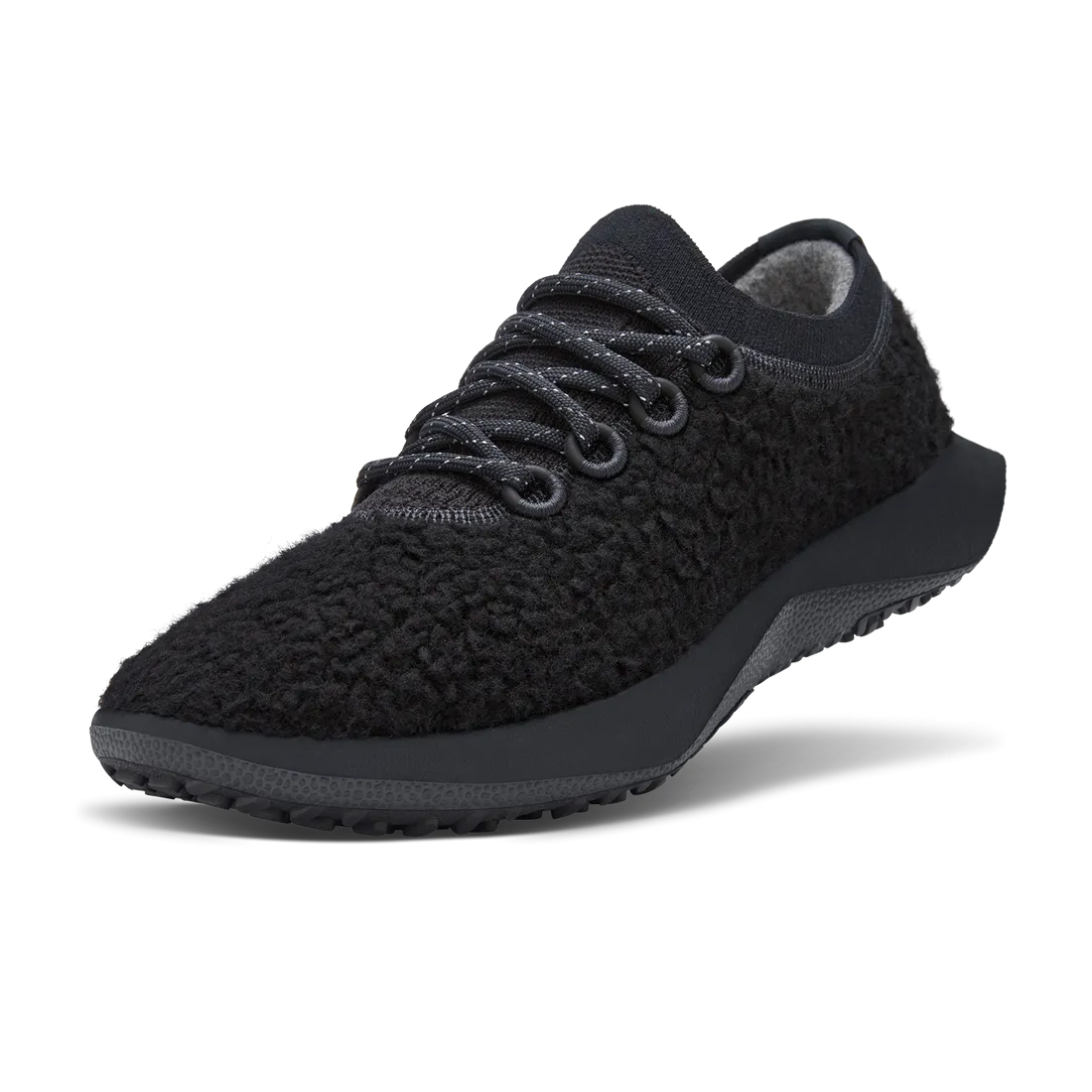 Allbirds - Wool Dasher Fluff Mizzles - Natural Black (Natural Black Sole) Fresh Foam X Cruz V3 Running Shoe