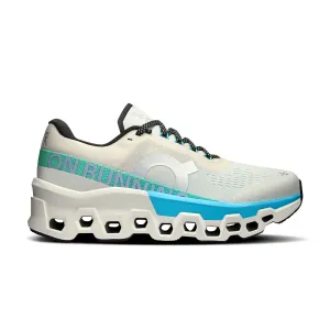 On | Women's Cloudmonster 2 Running Shoes - Cream/Horizon Most Comfortable Running Shoes