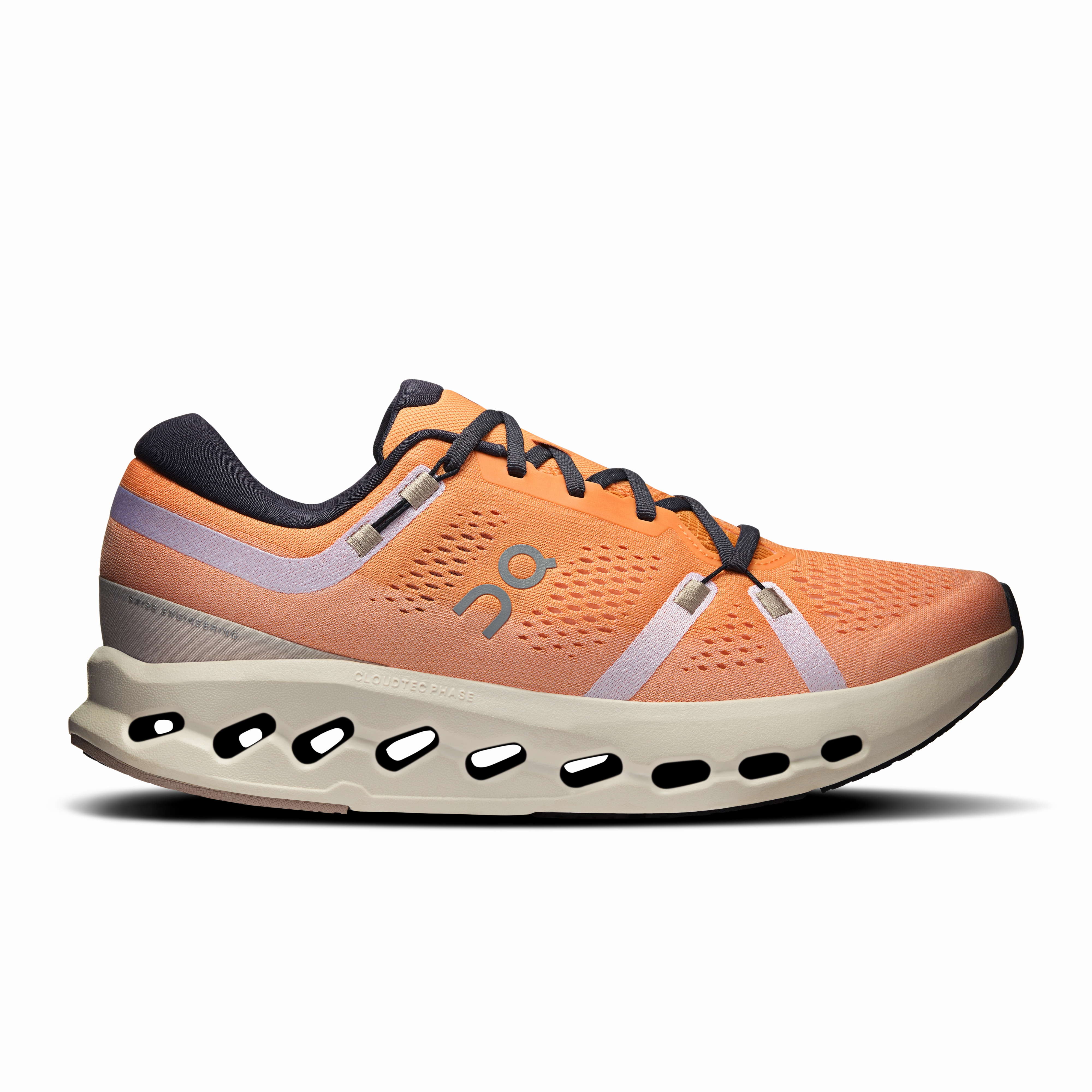 Shoes And Running On Running Men's Cloudsurfer 2 Shoes - Tangerine / Ivory