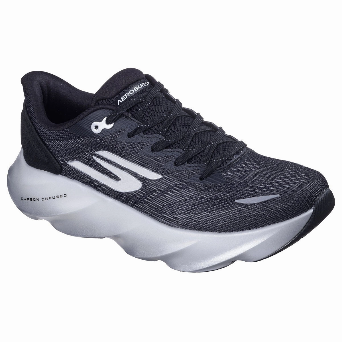 Running Shoes Long Distance Skechers Aero Burst Mens Running Shoes