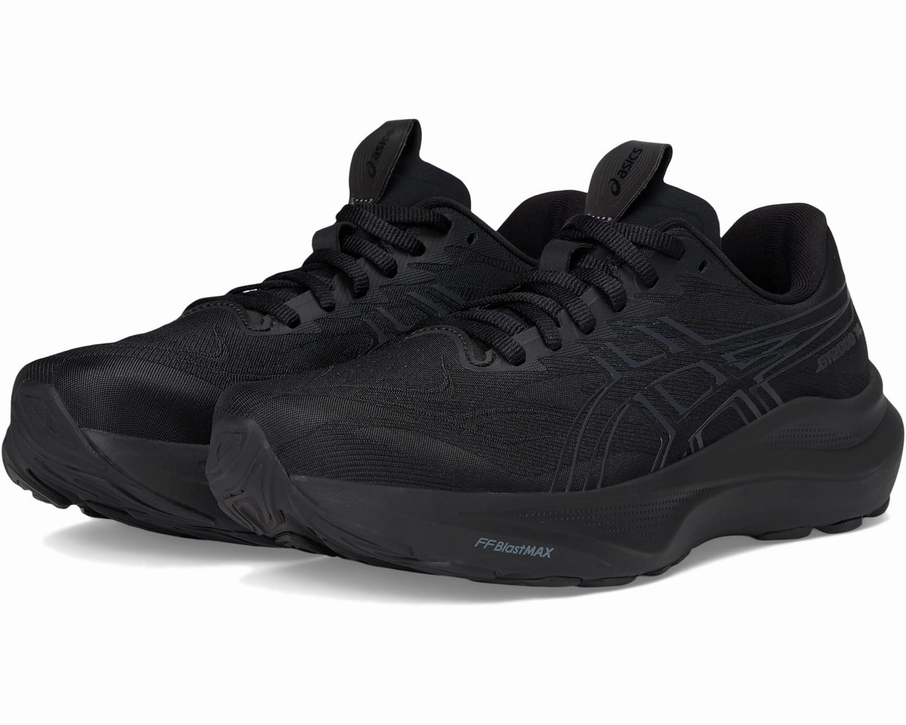Women's ASICS Gt-2000 14 - Black/Graphite Grey Asics Shoes Court