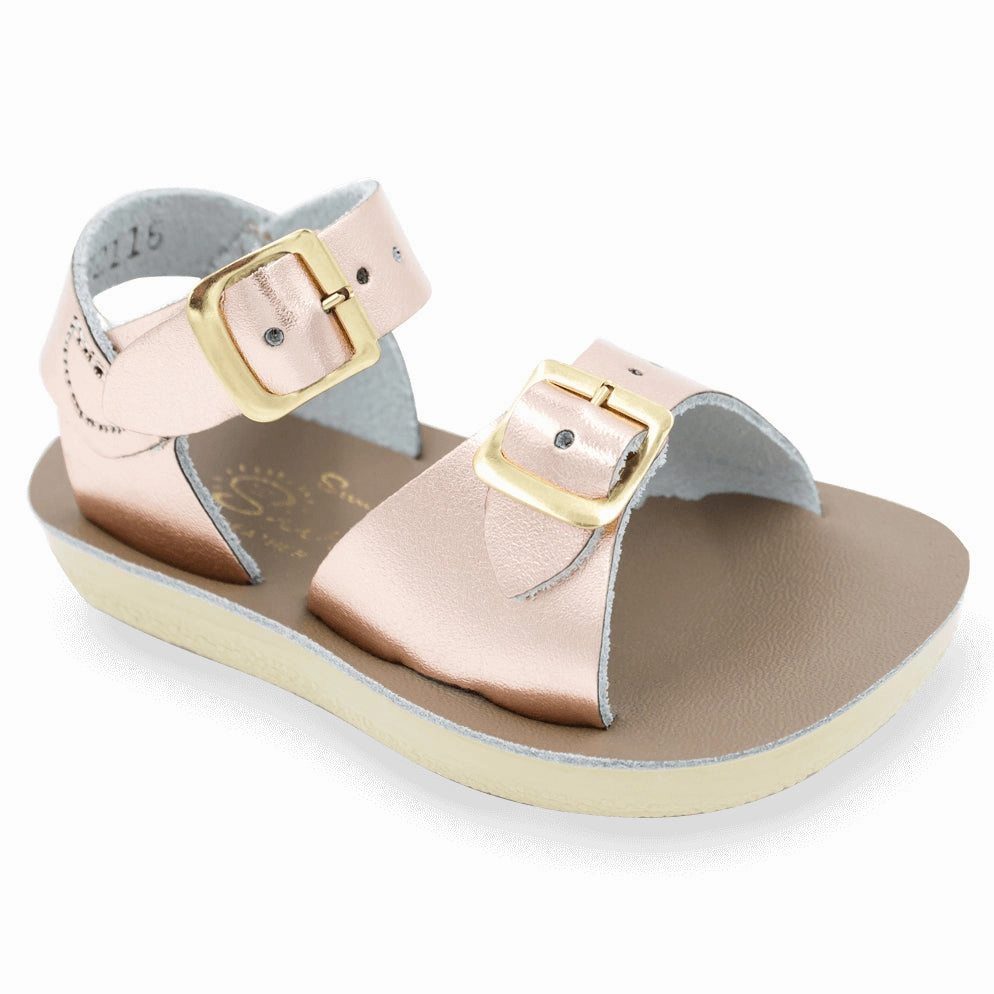 Salt Water Kids Surfer Sandal - Rose Gold Best Rated Hiking Shoes