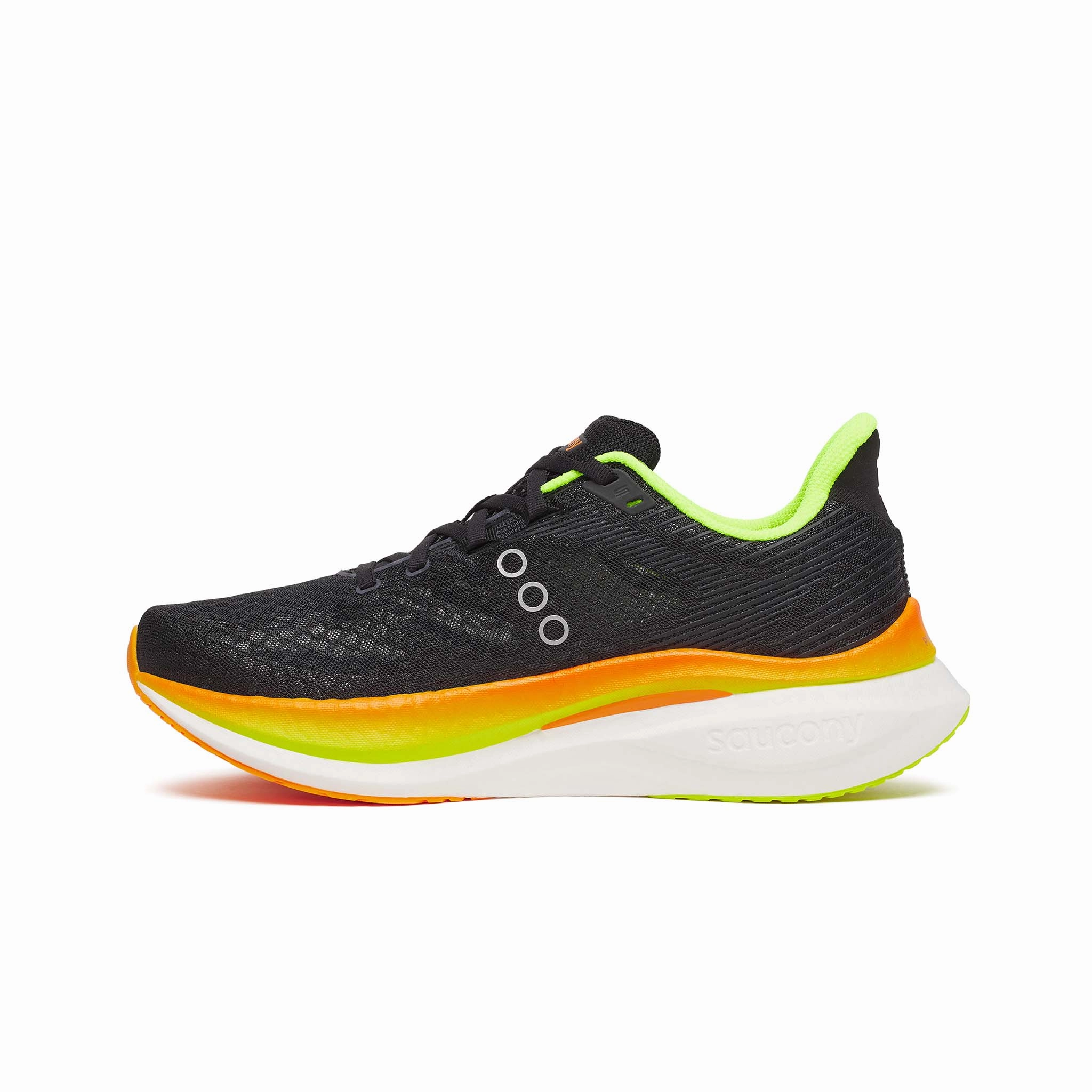 Heel To Toe Drop Running Shoes Saucony | Men's Endorphin Speed 5 Running Shoes - Black/VO2