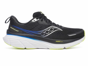 Saucony Guide 18 Mens Running Shoe (Black/Lapis) Running Shoes For Pronation