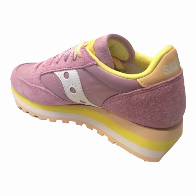 Saucony Jazz Triple S60530-18 | Sneakers Donna Rosa Giallo