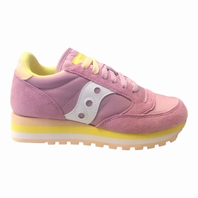 Saucony Jazz Triple S60530-18 | Sneakers Donna Rosa Giallo