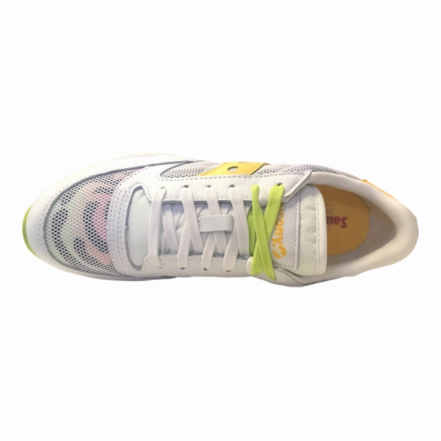 Saucony Original Jazz Triple sneakers da donna S60640-1 white-yellow Metallic Sneakers
