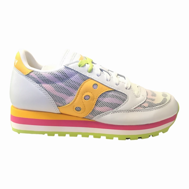 Saucony Original Jazz Triple sneakers da donna S60640-1 white-yellow 11. NULL
