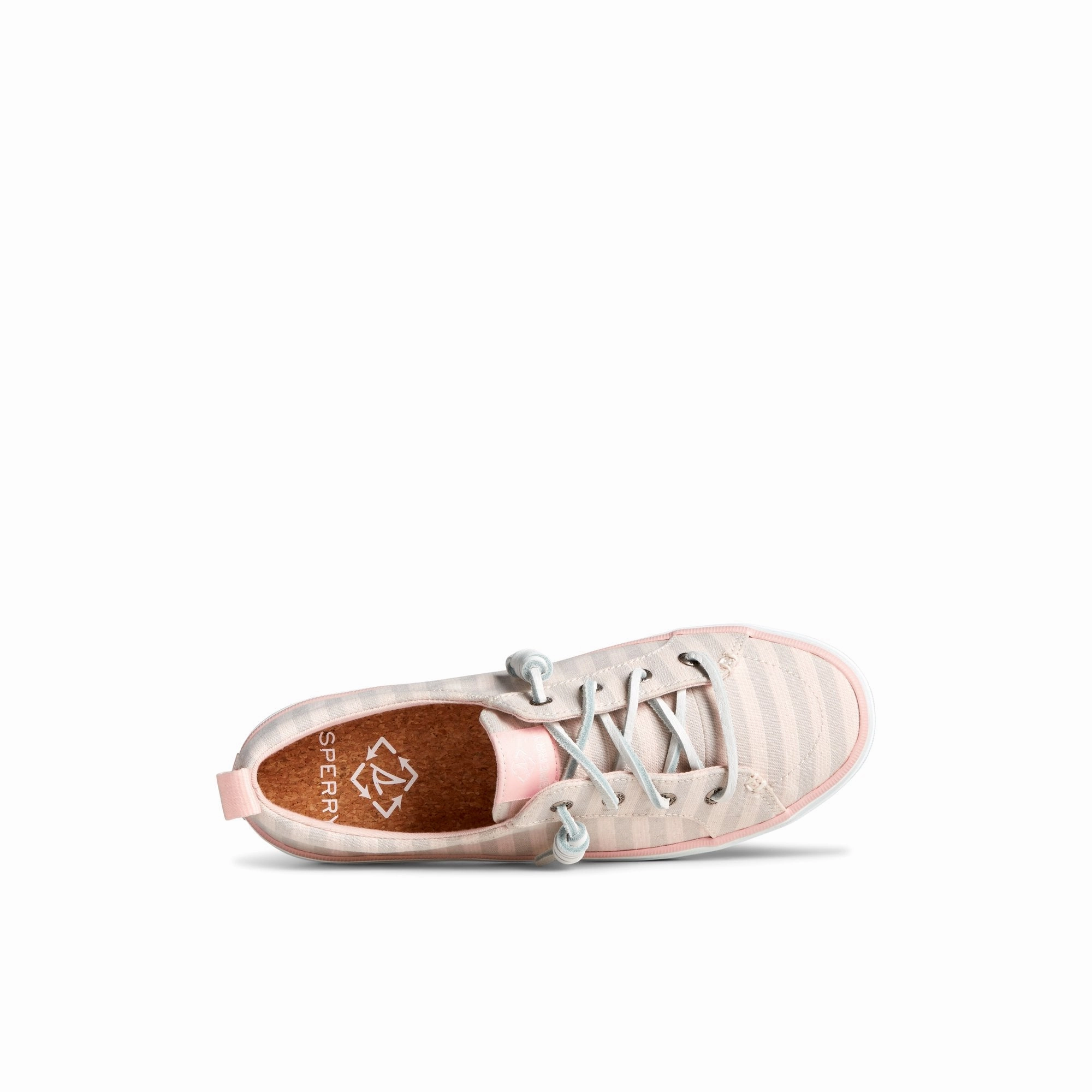 SeaCycled Crest Vibe Striped Textile Sneaker