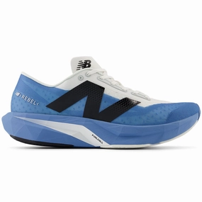Men's New Balance FuelCell Rebel v4, Blue Laguna/Reflection/Black, 10.5 D Medium New Balance Packer Shoes