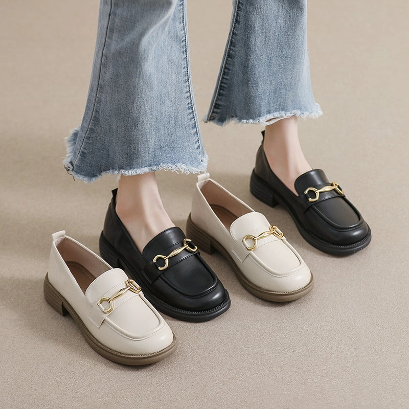 Loafers Zerogrand Women Retro Casual Lug Sole Loafers