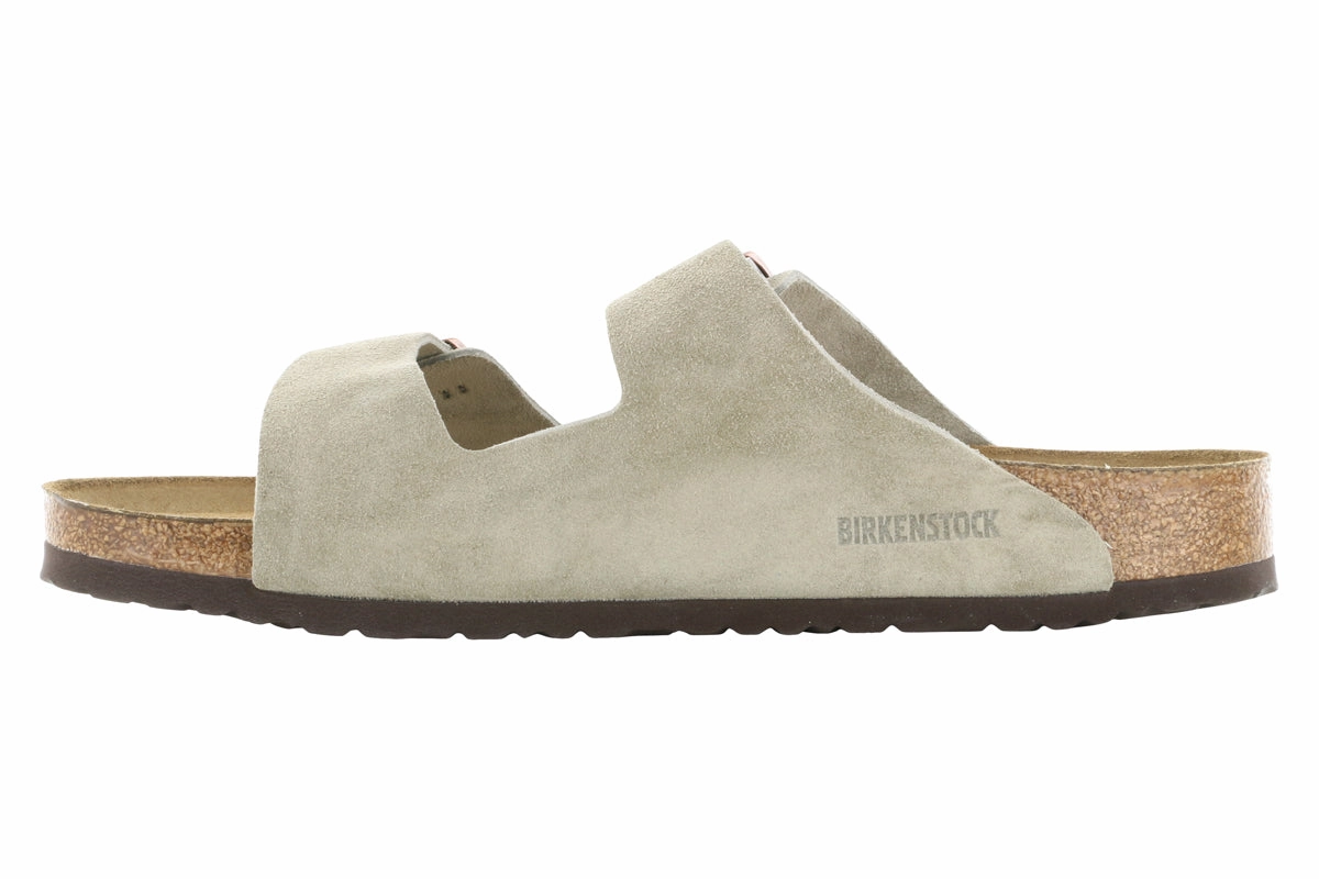 Birkenstock Arizona Soft Footbed Suede Leather Taupe Best Waterproof Lightweight Hiking Shoes