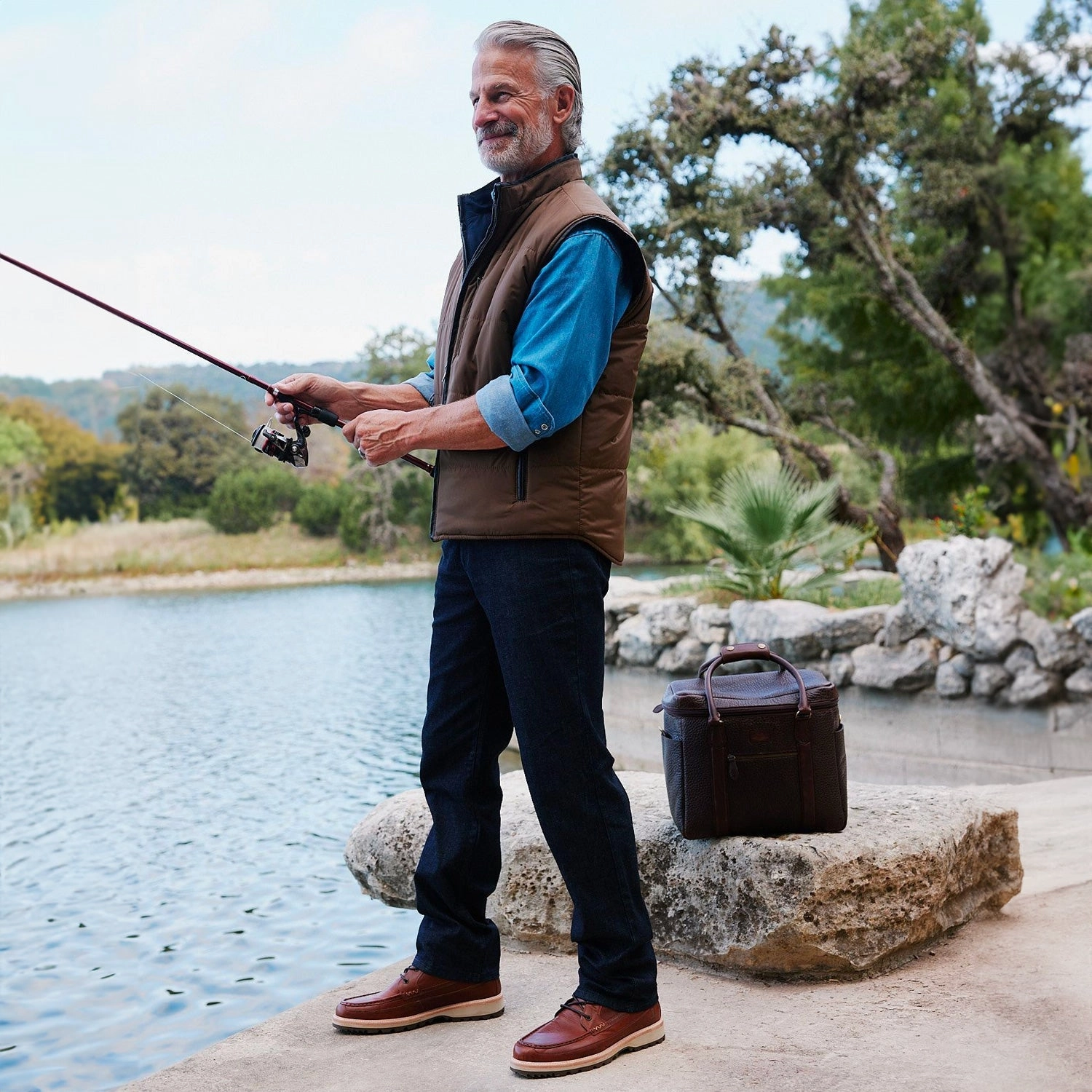 Ranger II Moccasin Oxford :: Chocolate Evolv Bandit Climbing Shoe