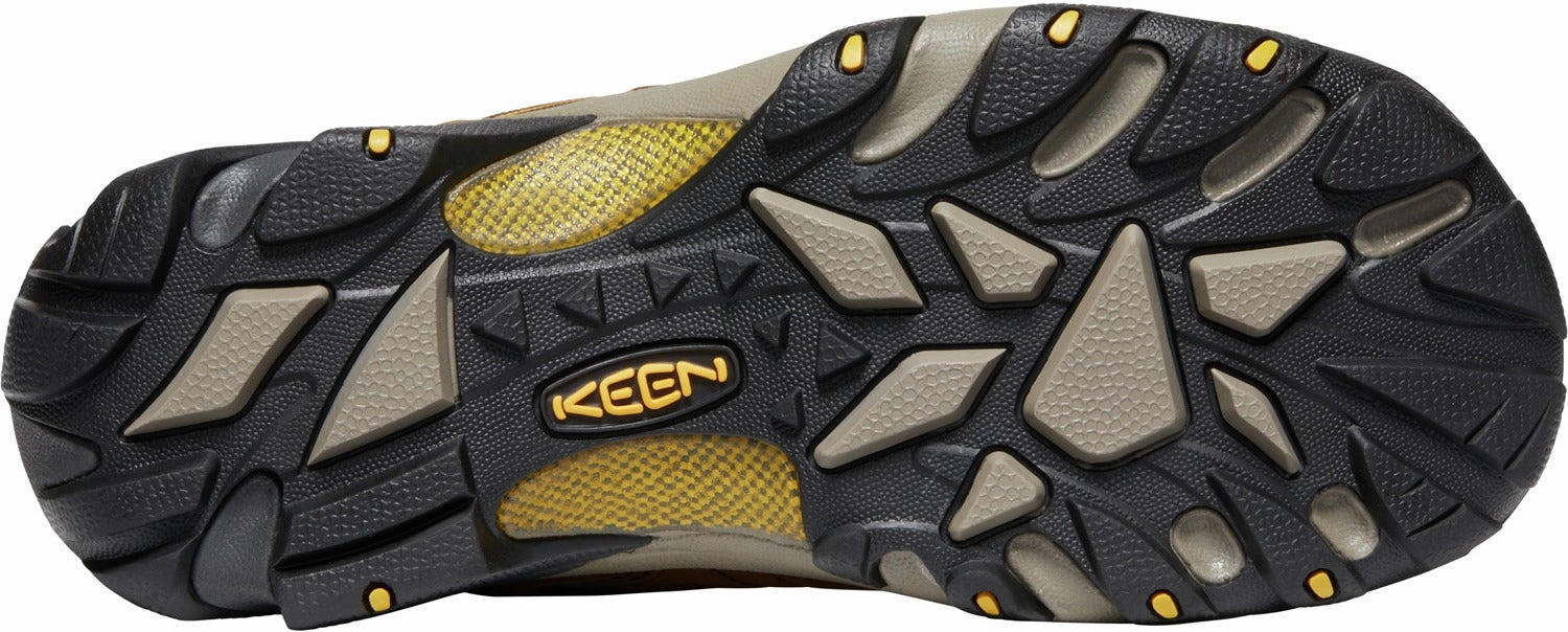Hiking Shoes Necessary 'Keen Outdoor' Men's Targhee II WP Hiker - Cascade Brown / Golden Yellow (Wide)