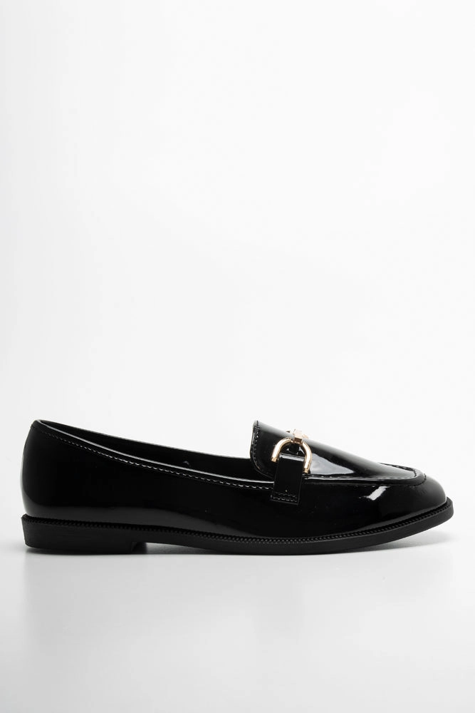 Loafers Black Loafers With A Heel