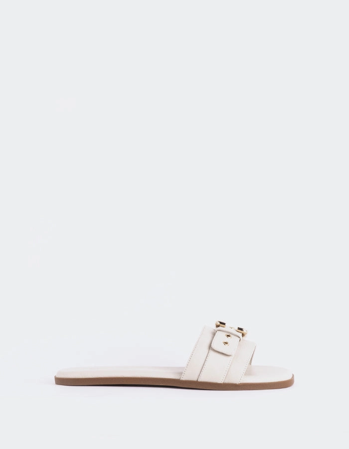 Sherra Off White Leather Sandals Macy's