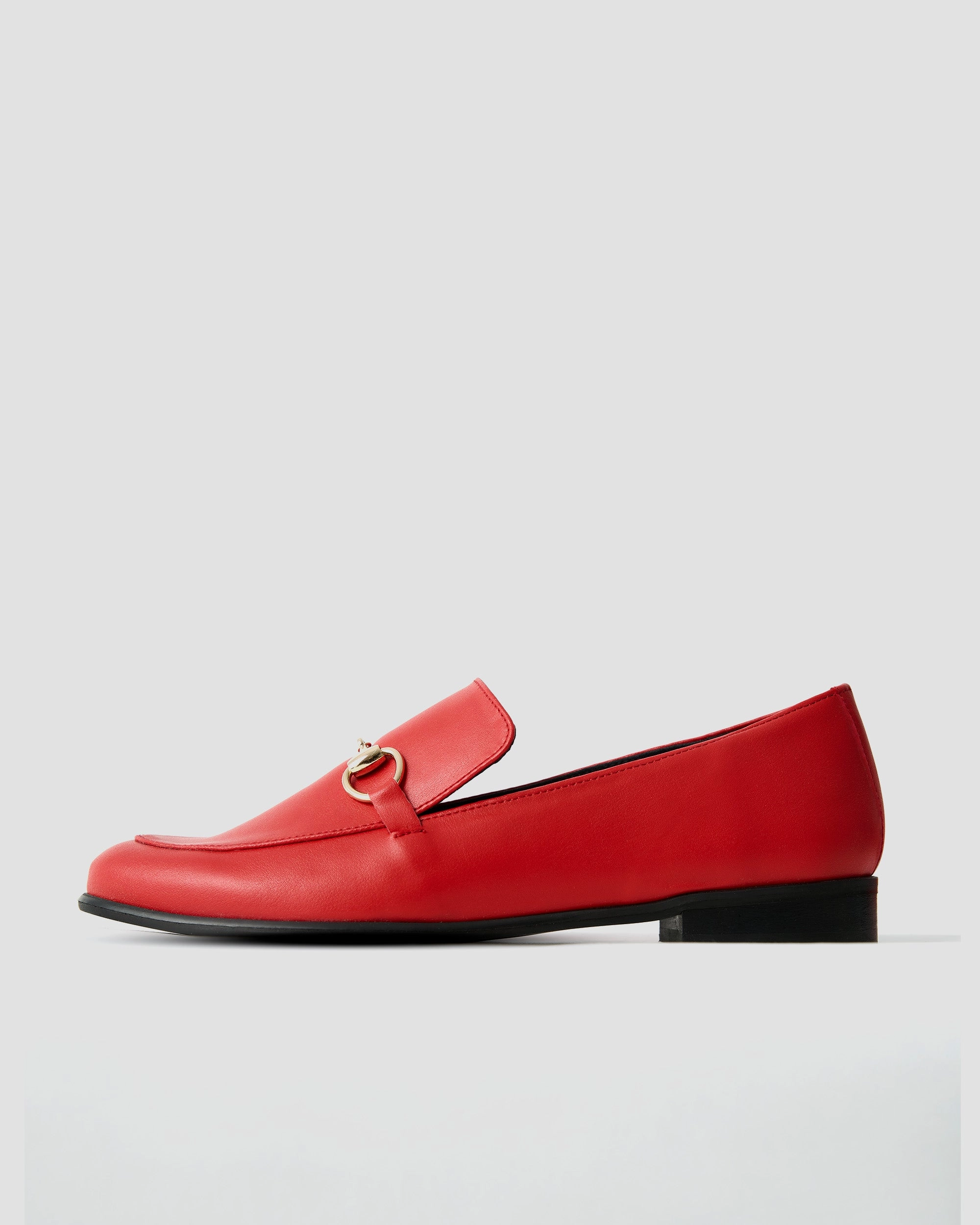 Teddy Loafers Shiv Loafers red women's moccasins