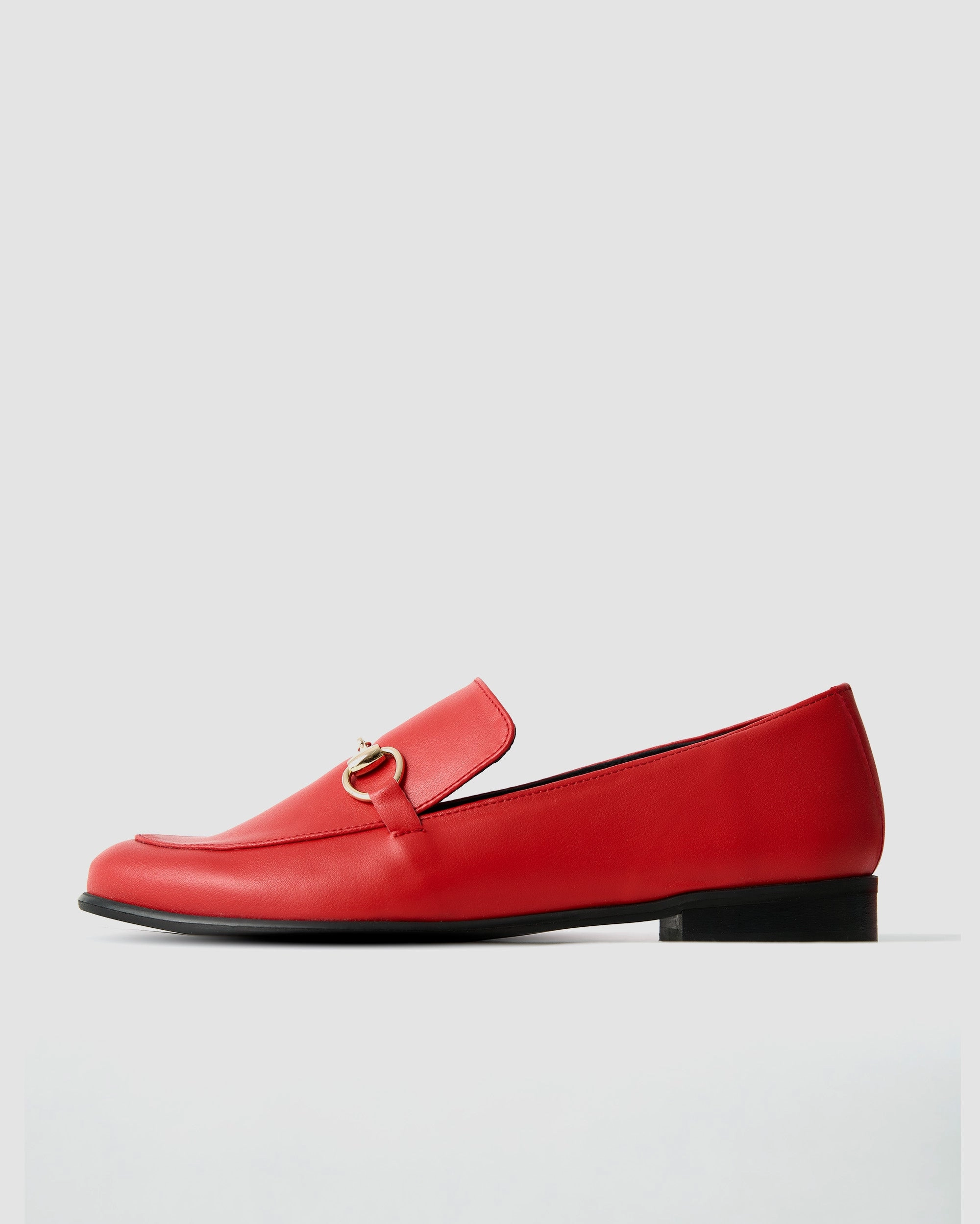 Shiv Loafers red women's moccasins