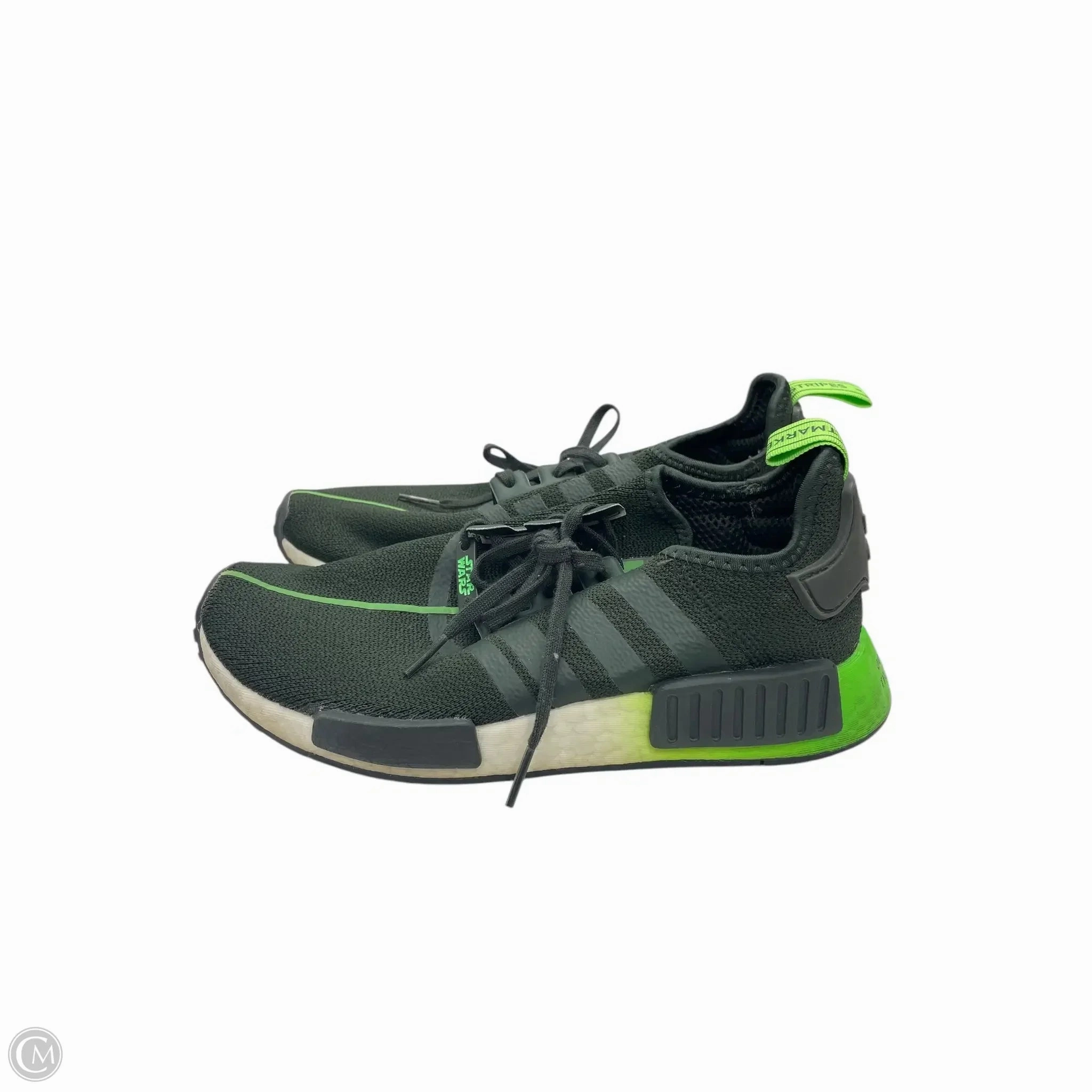 Shoes Athletic By Adidas In Green, Size: 6 Adidas Stripe Shoes