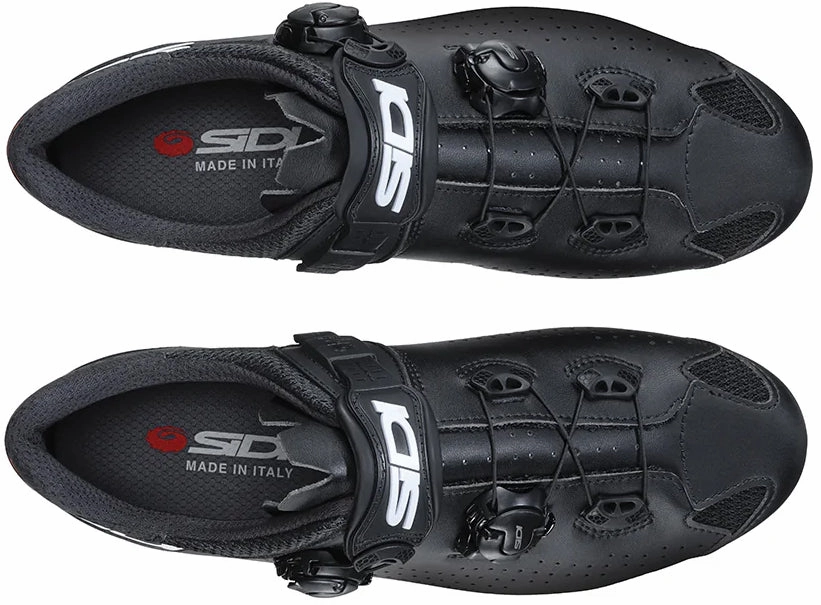 Sidi Genius 10 Road Cycling Shoes - Black Clip Shoes For Cycling