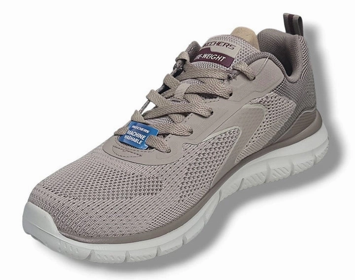 Skechers Men's Track Lerko Taupe Training Shoes Cross Training Shoes Vs Crossfit Shoes