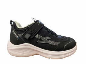 Skechers scarpa da ginnastica da bambino Hyper Blitz Hydro Tronix 403861L/BKSL nero argento 20. NULL