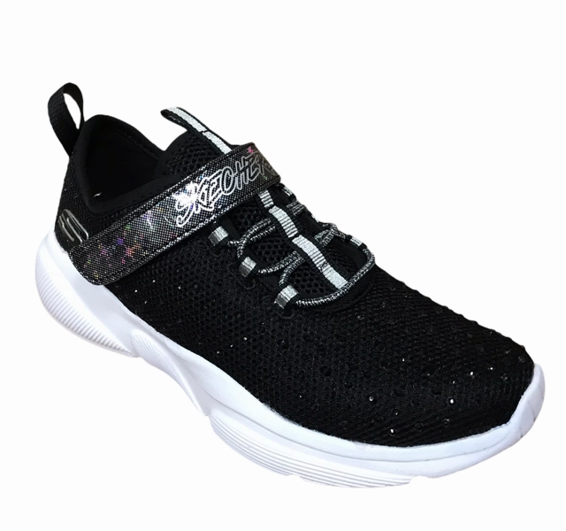 Skechers scarpa da ginnastica da ragazza Meridian Best Intent 81952L BKW nero bianco Sneakers Cheap