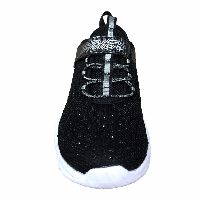 Sneakers Sale Skechers scarpa da ginnastica da ragazza Meridian Best Intent 81952L BKW nero bianco