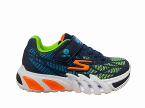 Skechers Scarpa da ginnastica da ragazzo con luci Lights Flex Glow Elite Vorlo 400137L/NVMT blu Best Sneakers For Pronation