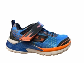 Sneakers Winooski Vermont Skechers scarpe da bambino S Light 90551L/BLOR nero arancione