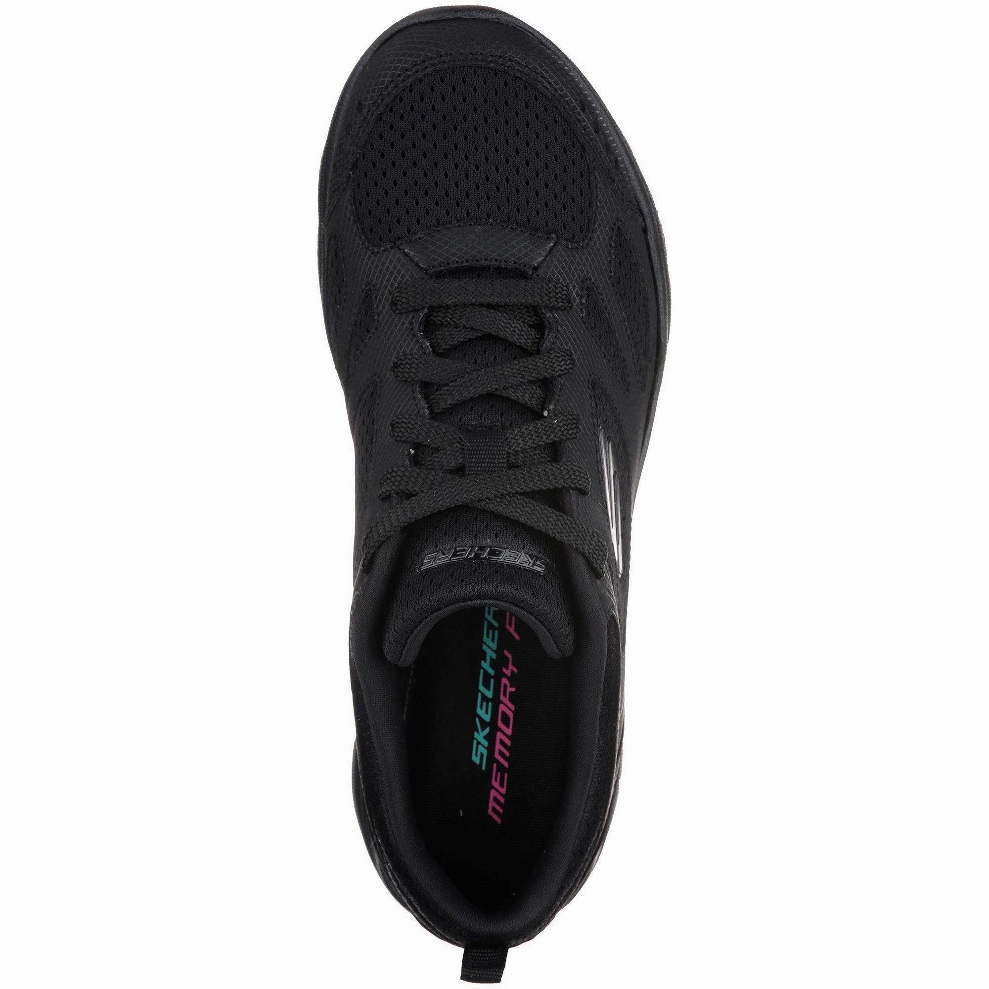 Cross Training Vs Training Shoes Skechers Summits Suited Womens Training Shoes - Black