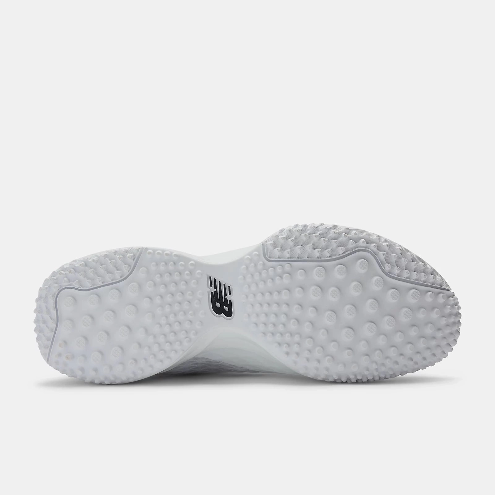 New Balance Men's Fuelcell 4040 v8 Turf Baseball Shoes - White/Black - T4040TW8