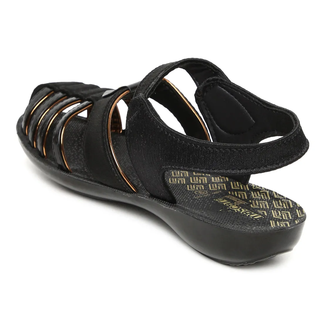 Burlington Sandals Paragon PU5002LS Women Sandals | Casual & Formal Sandals | Stylish, Comfortable & Durable | For Daily & Occasion Wear