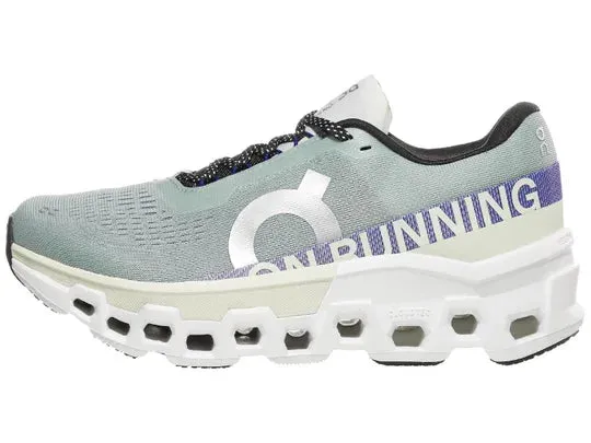 On Running | Cloudmonster 2 | Women's | Mineral/Aloe Top Rated Running Shoes For High Arches