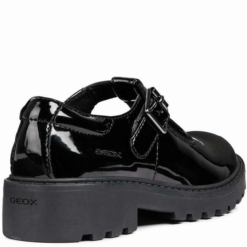 Geox J Casey G. E Buckle Junior School Shoes